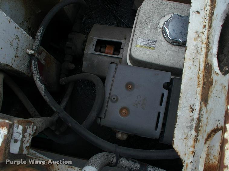 image for item DC7224 1987 Cozad lowboy equipment trailer with booster