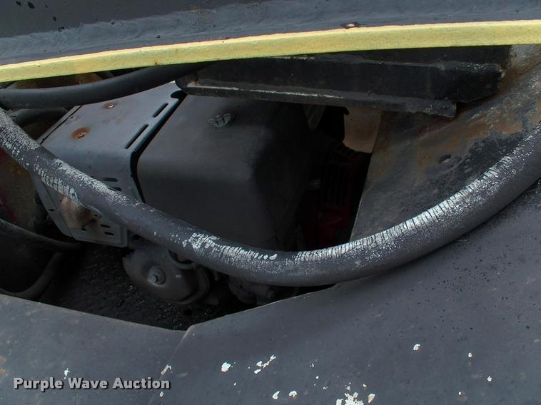 image for item DC7224 1987 Cozad lowboy equipment trailer with booster