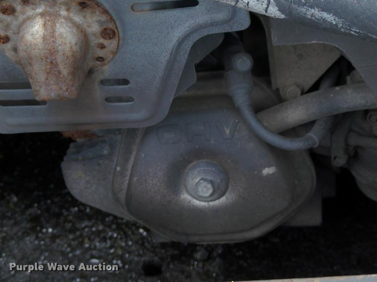 image for item DC7224 1987 Cozad lowboy equipment trailer with booster