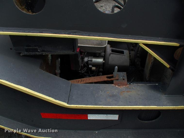 image for item DC7224 1987 Cozad lowboy equipment trailer with booster