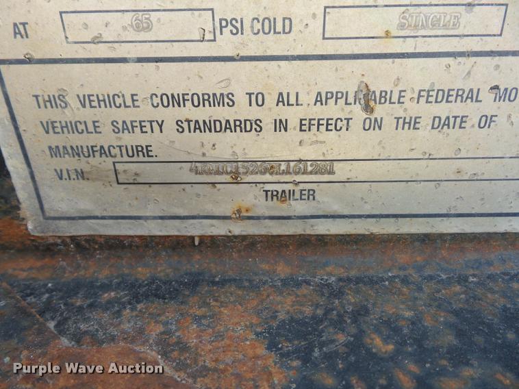 image for item DD9430 1997 Contrail C-10 equipment trailer