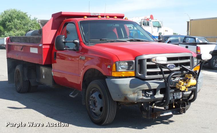 image for item DD9474 2000 Ford F450 Super Duty dump truck
