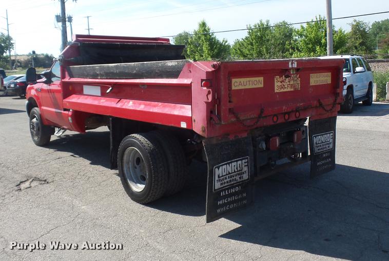 image for item DD9474 2000 Ford F450 Super Duty dump truck