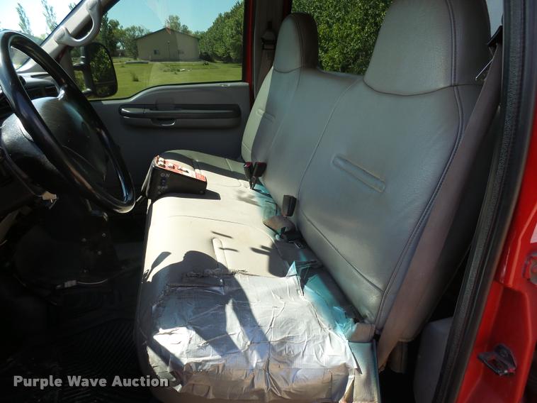 image for item DH9650 1999 Ford F550 Super Duty Crew Cab dump truck