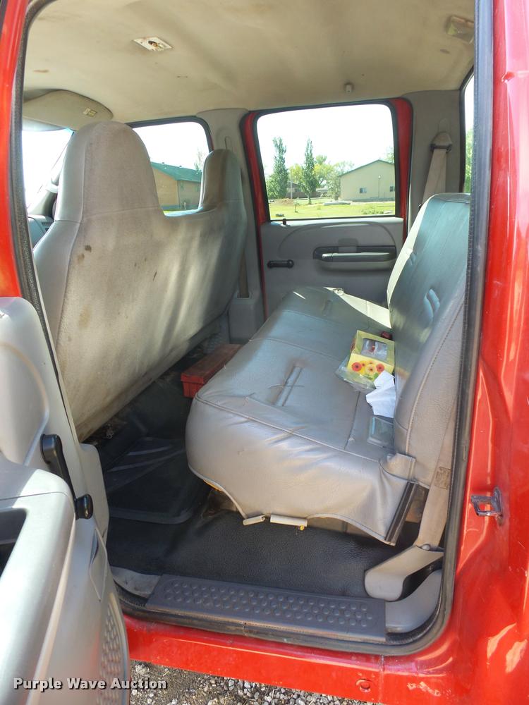 image for item DH9650 1999 Ford F550 Super Duty Crew Cab dump truck