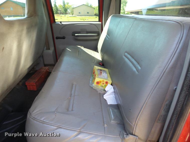 image for item DH9650 1999 Ford F550 Super Duty Crew Cab dump truck