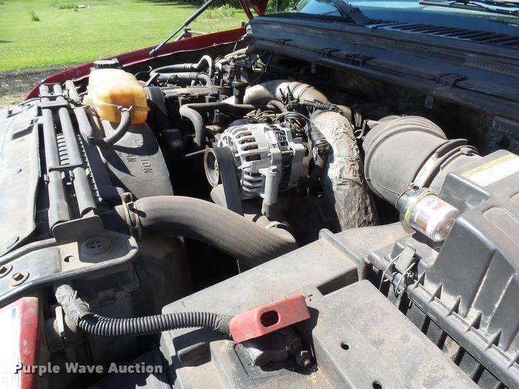 image for item DH9650 1999 Ford F550 Super Duty Crew Cab dump truck