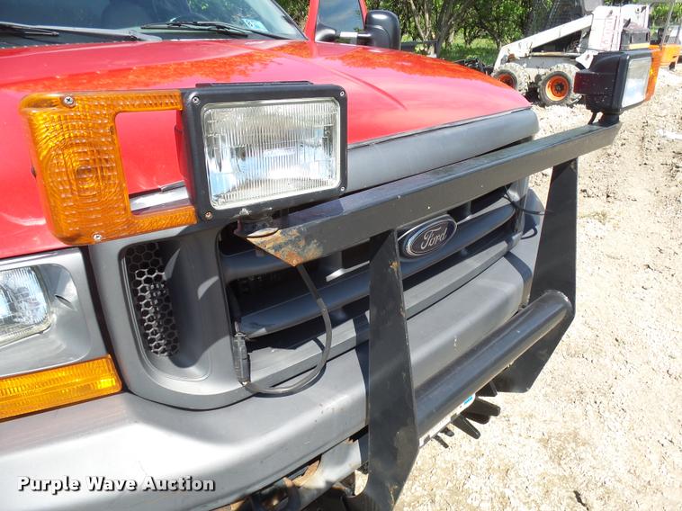 image for item DH9650 1999 Ford F550 Super Duty Crew Cab dump truck