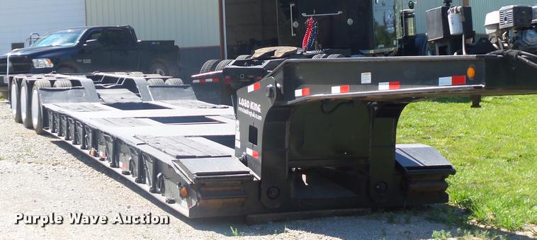 image for item DJ9517 2007 Load King lowboy equipment trailer
