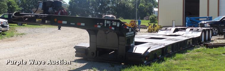 image for item DJ9517 2007 Load King lowboy equipment trailer