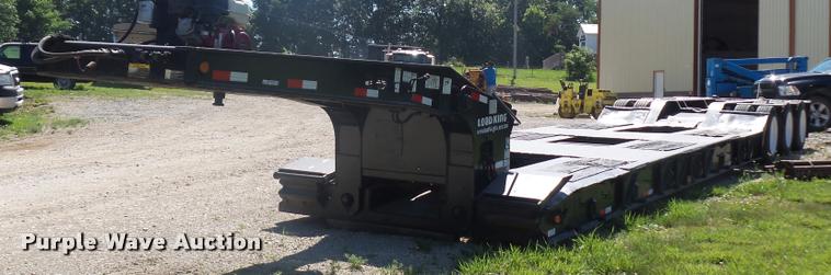 image for item DJ9517 2007 Load King lowboy equipment trailer