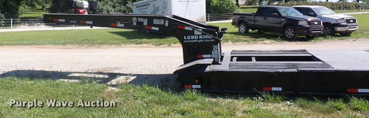 image for item DJ9517 2007 Load King lowboy equipment trailer