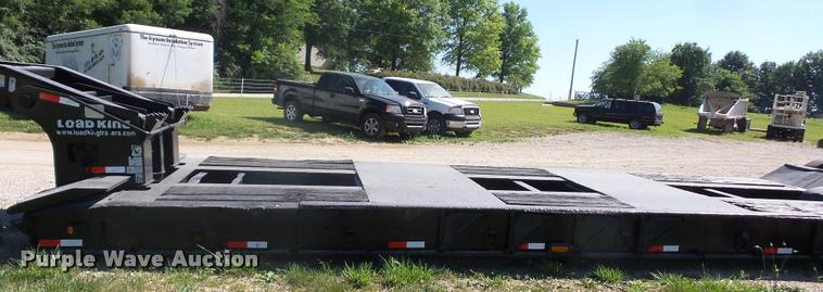 image for item DJ9517 2007 Load King lowboy equipment trailer