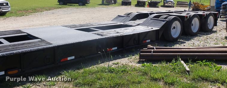 image for item DJ9517 2007 Load King lowboy equipment trailer