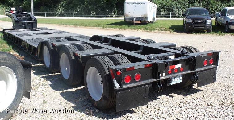 image for item DJ9517 2007 Load King lowboy equipment trailer
