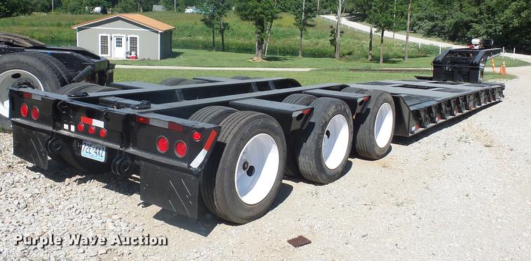 image for item DJ9517 2007 Load King lowboy equipment trailer