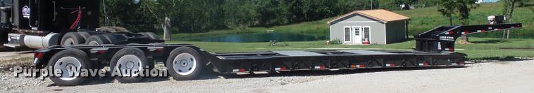 image for item DJ9517 2007 Load King lowboy equipment trailer