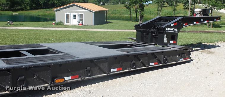image for item DJ9517 2007 Load King lowboy equipment trailer