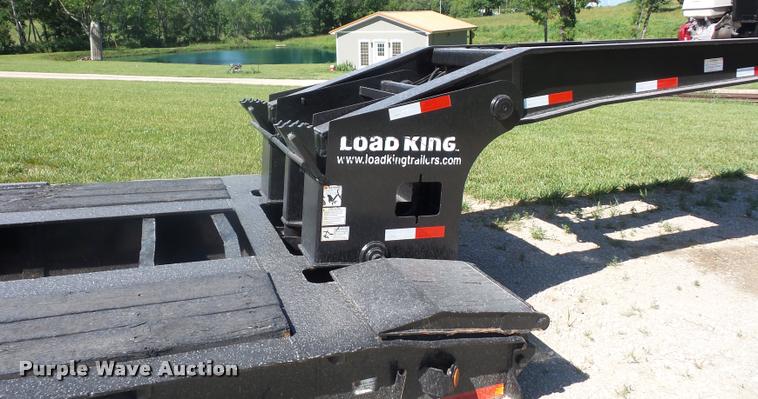 image for item DJ9517 2007 Load King lowboy equipment trailer