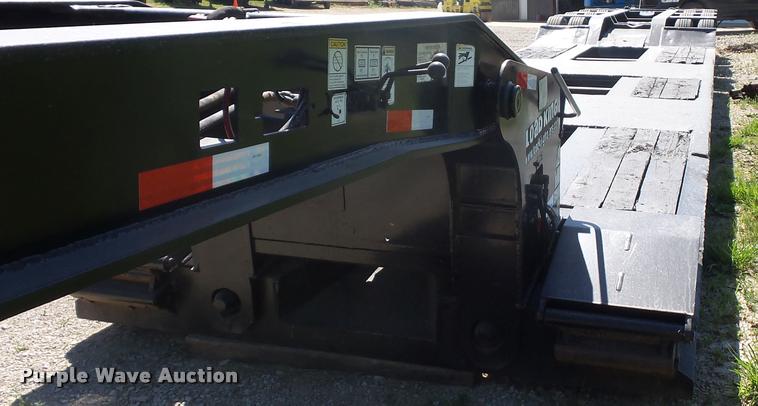 image for item DJ9517 2007 Load King lowboy equipment trailer