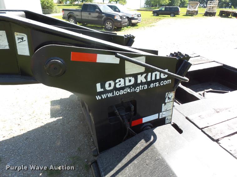 image for item DJ9517 2007 Load King lowboy equipment trailer