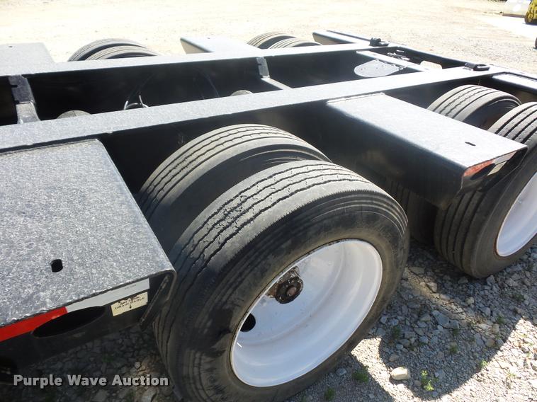 image for item DJ9517 2007 Load King lowboy equipment trailer