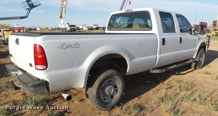 image for item DL9109 2007 Ford F250 Super Duty Crew Cab pickup truck