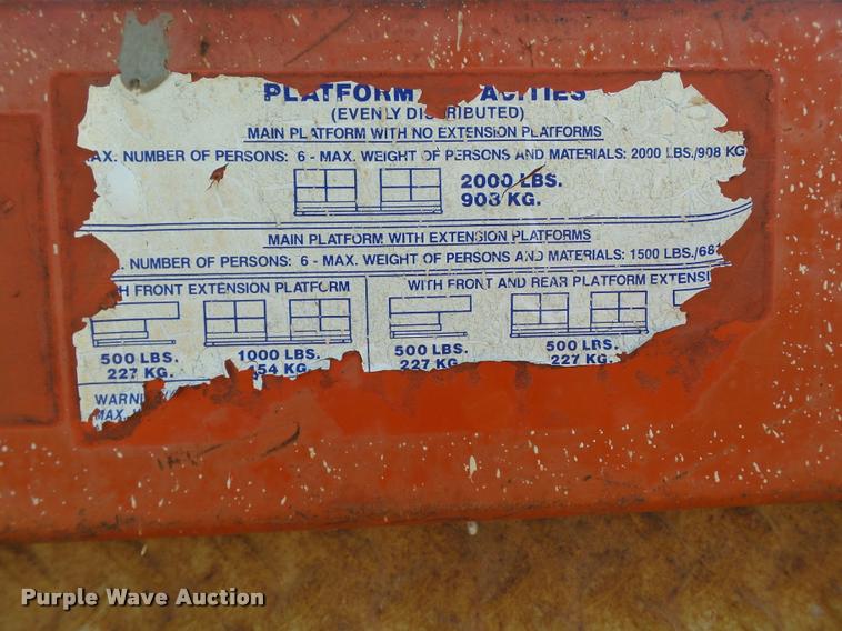 image for item DL9112 Sky Jack 8241F scissor lift