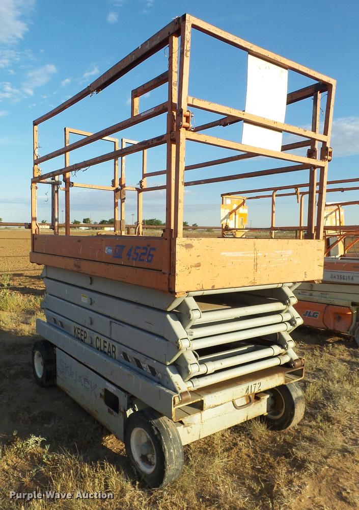 image for item DL9113 Sky Jack II 4526 scissor lift
