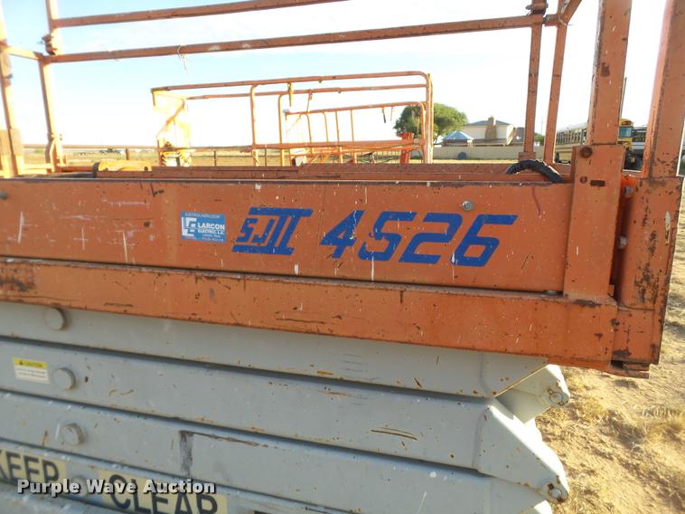 image for item DL9113 Sky Jack II 4526 scissor lift