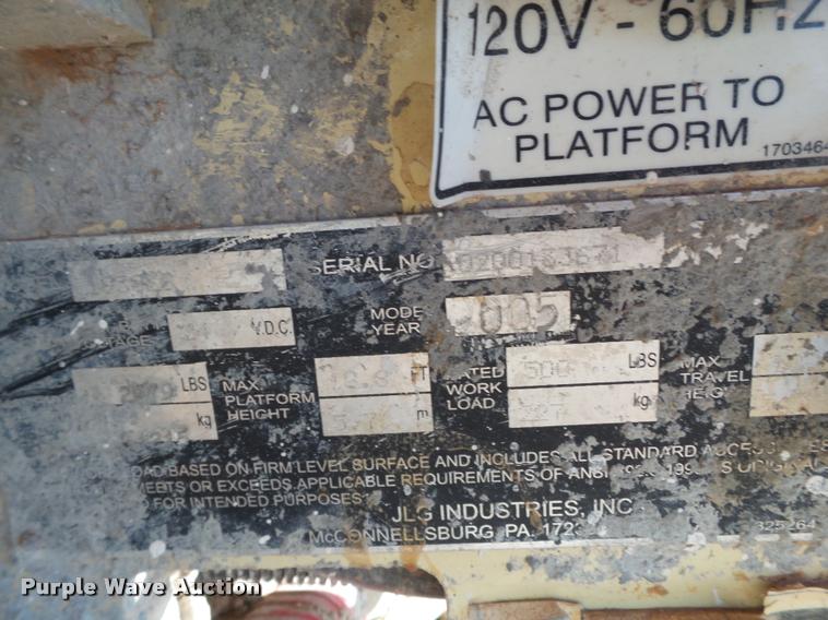 image for item DL9115 JLG 1930ES scissor lift