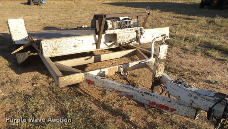 image for item DL9118 1999 Trail Max tilt deck equipment trailer
