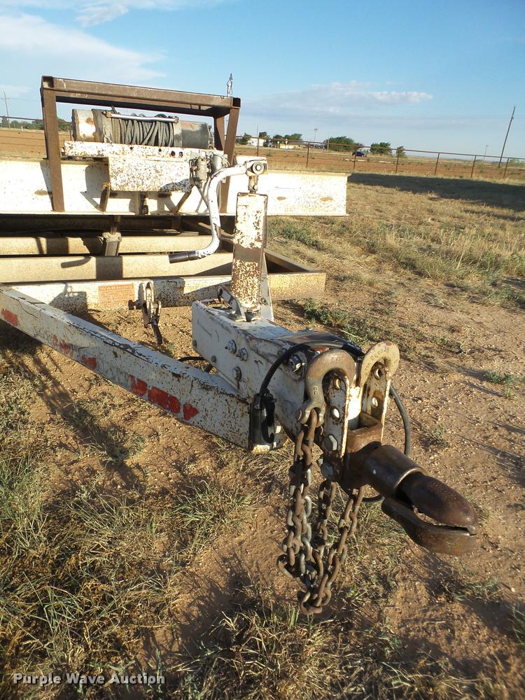 image for item DL9118 1999 Trail Max tilt deck equipment trailer