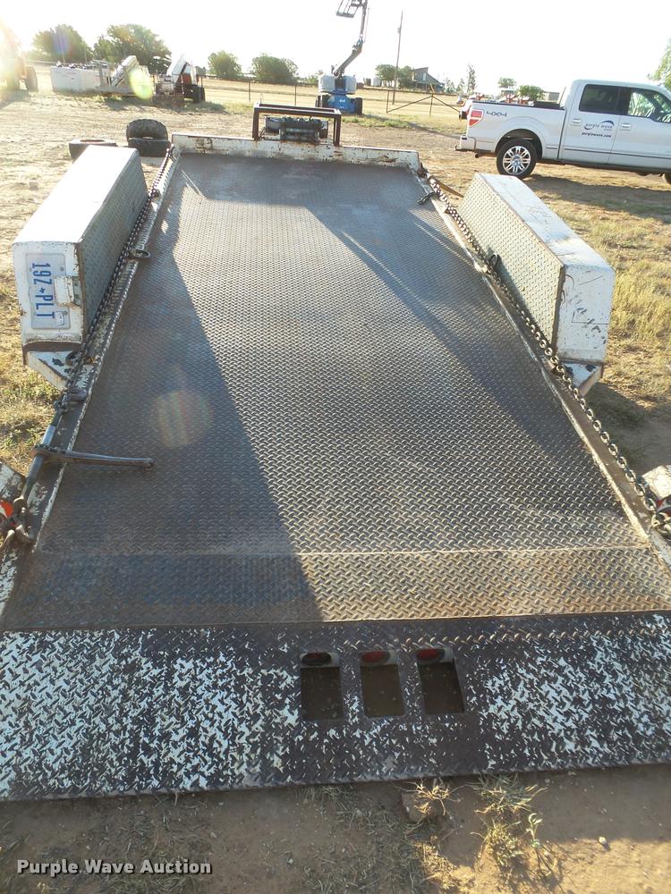 image for item DL9118 1999 Trail Max tilt deck equipment trailer