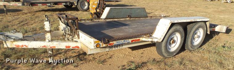 image for item DL9118 1999 Trail Max tilt deck equipment trailer