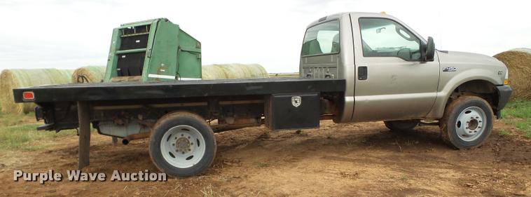 image for item DL9143 2004 Ford F450 Super Duty flatbed truck