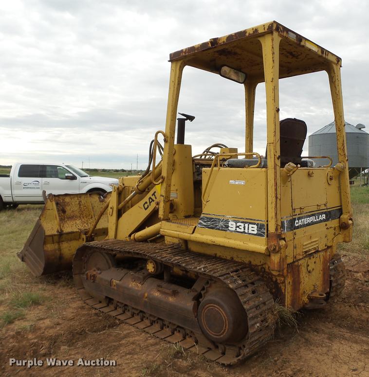 image for item DL9147 1987 Caterpillar 931B track loader