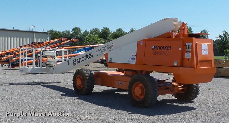 image for item K3276 1997 Snorkel TB60RT boom lift
