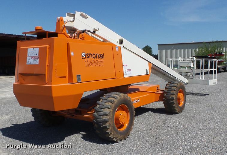 image for item K3276 1997 Snorkel TB60RT boom lift
