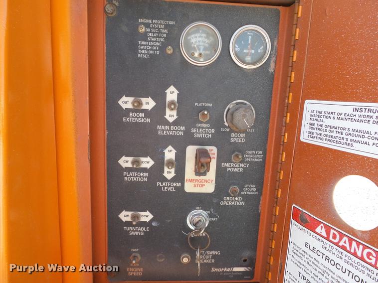 image for item K3276 1997 Snorkel TB60RT boom lift