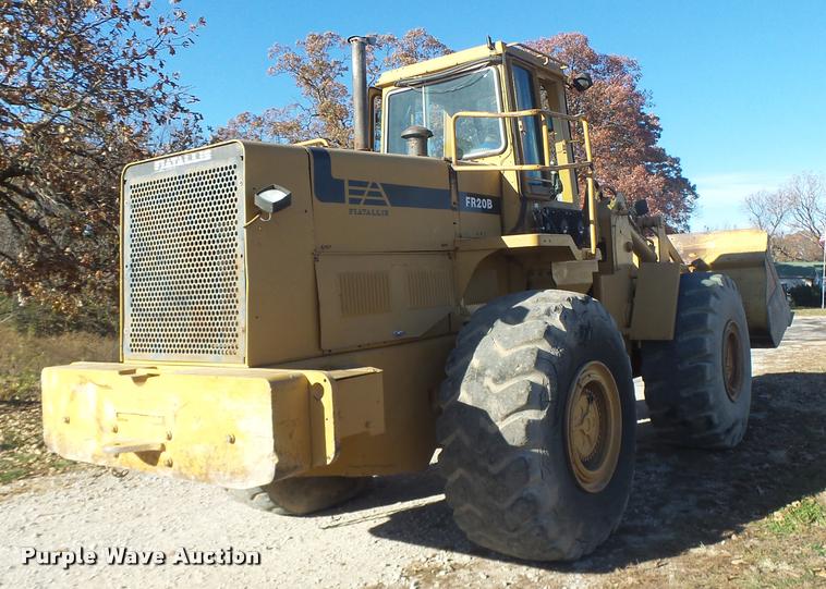 image for item K5551 Fiat FRB20 wheel loader