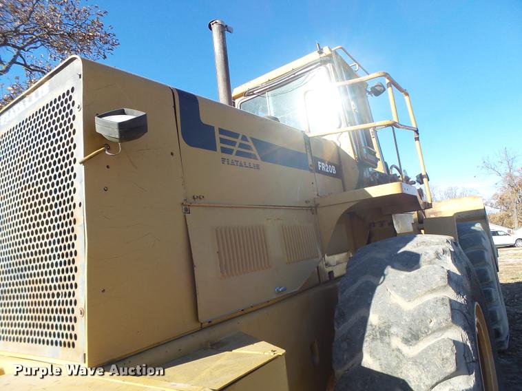 image for item K5551 Fiat FRB20 wheel loader