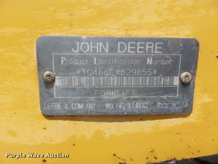 image for item K7611 1997 John Deere 488E forklift