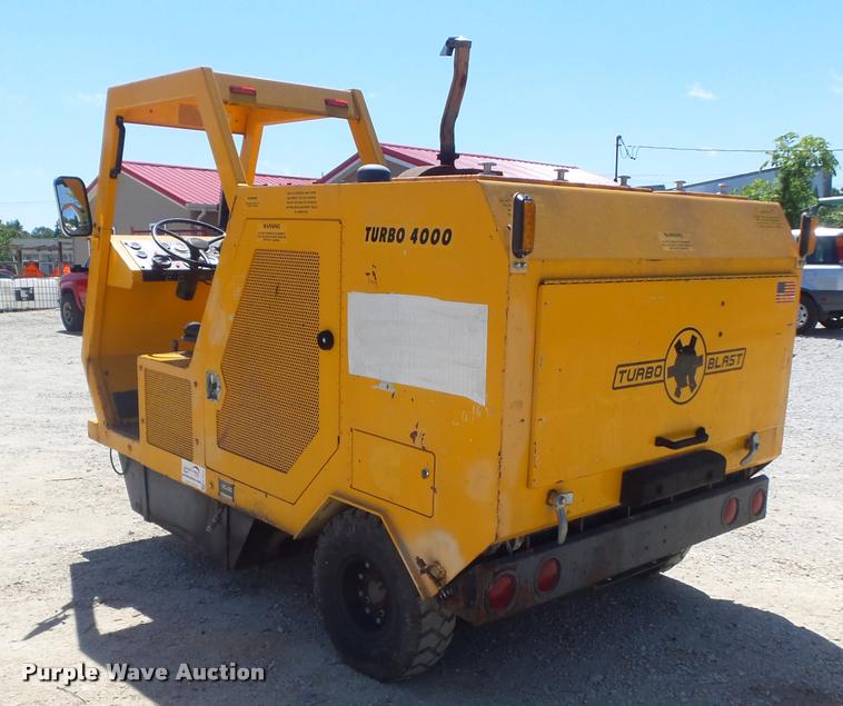 image for item K7617 1989 Dickson Turbo Blast 4000 Series 1B road surface grinder/blaster