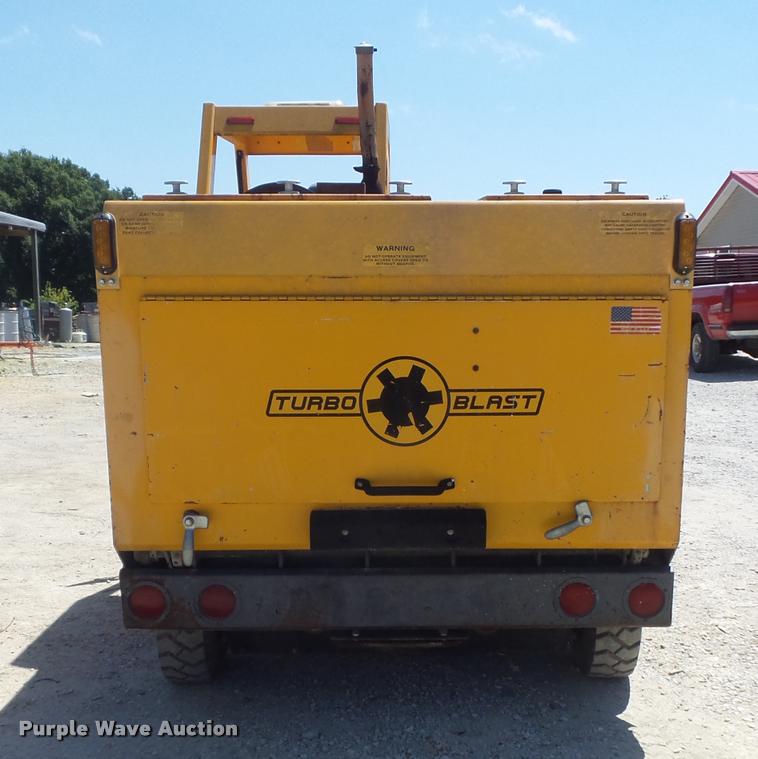 image for item K7617 1989 Dickson Turbo Blast 4000 Series 1B road surface grinder/blaster