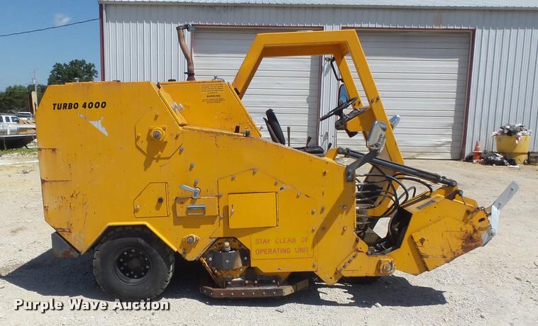 image for item K7617 1989 Dickson Turbo Blast 4000 Series 1B road surface grinder/blaster