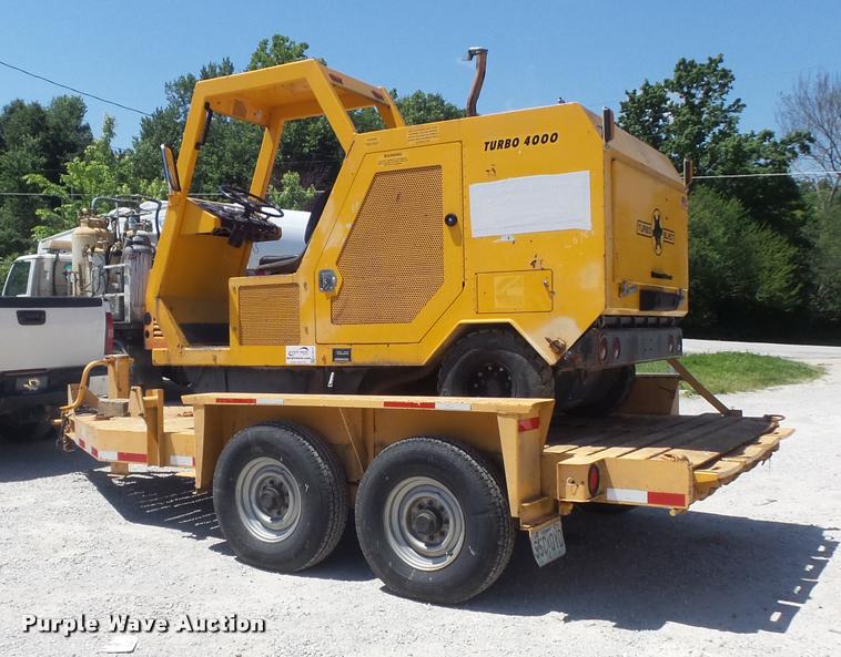 image for item K7617 1989 Dickson Turbo Blast 4000 Series 1B road surface grinder/blaster