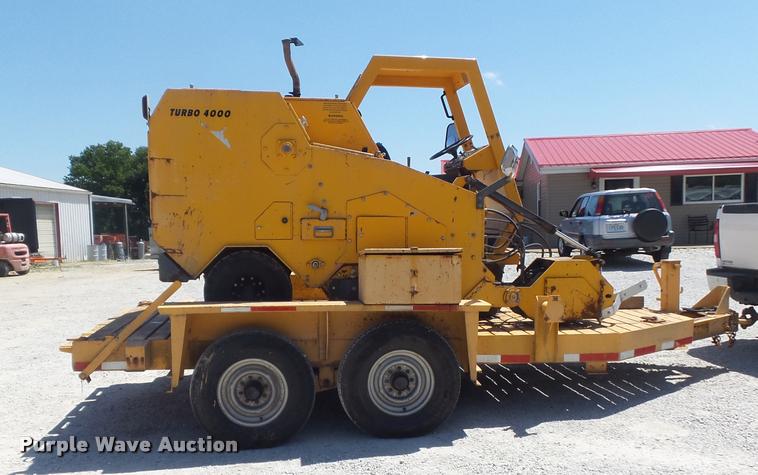 image for item K7617 1989 Dickson Turbo Blast 4000 Series 1B road surface grinder/blaster