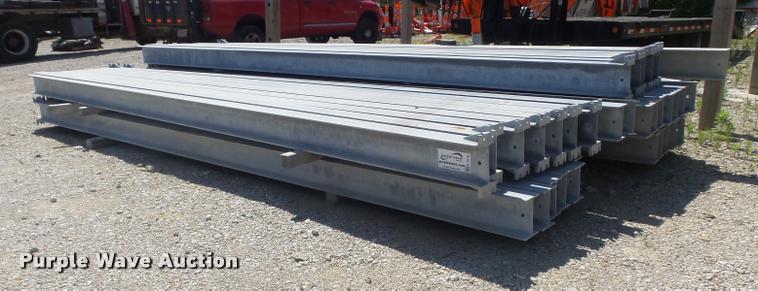 image for item K7618 (37) galvanized I-beams