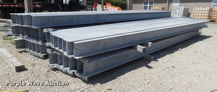 image for item K7618 (37) galvanized I-beams